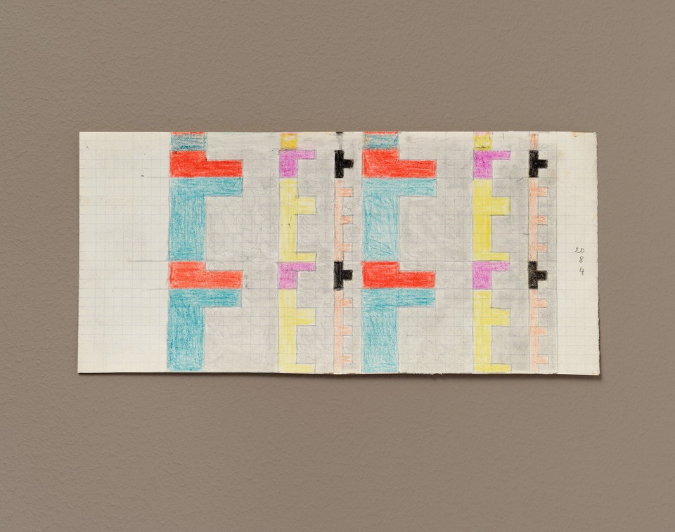 Design of a printed decorative fabric for Knoll Associates New York from 1948