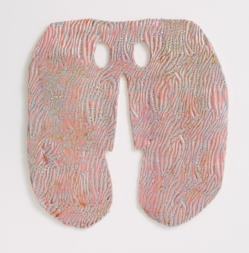 Caroline Achaintre, *Head to Head*, 2024
