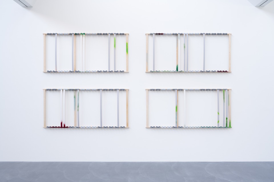 Florian Slotawa, exhibition view, "Grammatik einfach erklärt," view on "LR\_06," 2026, von Bartha, Basel, 2026. Photo by Finn Curry
