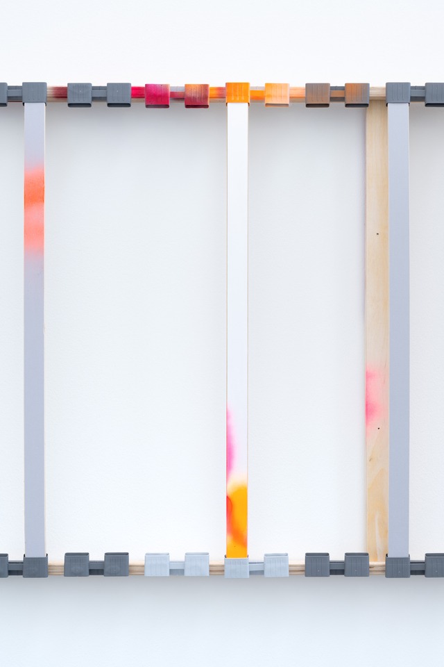 Florian Slotawa, view on "TB\_01," 2023, von Bartha, Basel, 2026. Photo by Finn Curry
