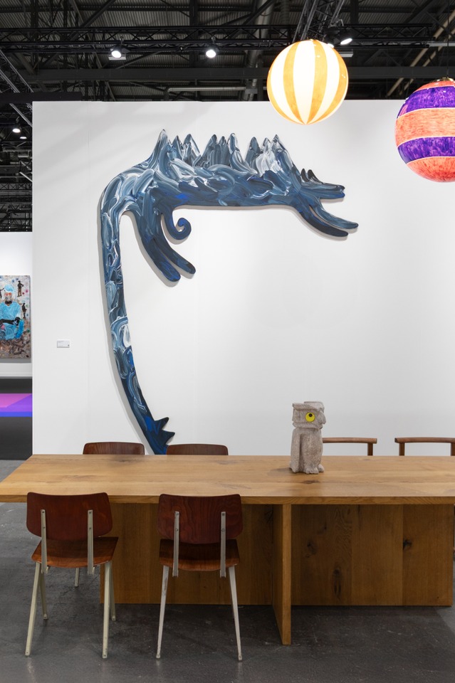 (f.l.t.r.) Marianne Eigenheer, Olaf Breuning, Karim Noureldin
