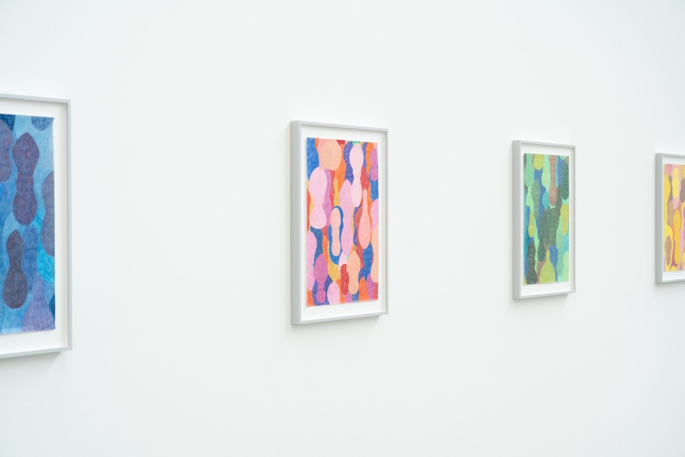 Installation view, “Iktara,” 2025, at von Bartha, 2025
