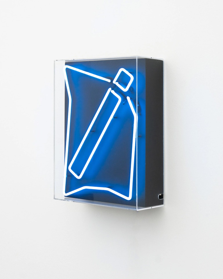 Gyula Kosice
Estructura luminica Madí A-4, 1946
Neon, 58 x 43 x 18 cm