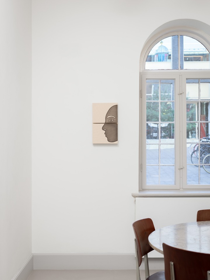 view on Landon Metz, “Untitled,” 2025. Photo: Malle Madsen
