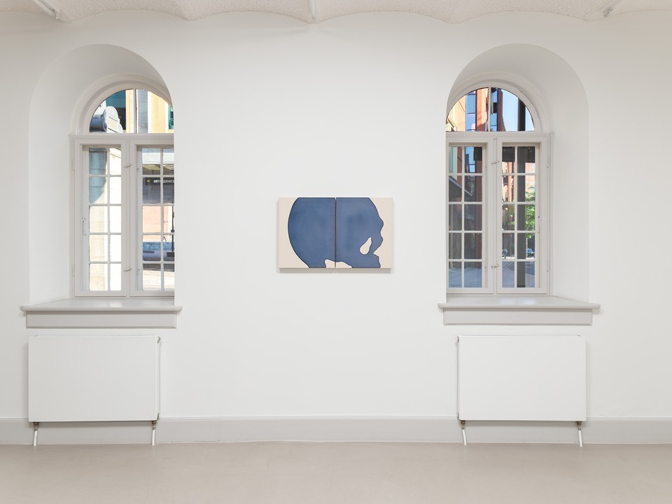 view on Landon Metz, “Untitled,” 2025. Photo: Malle Madsen
