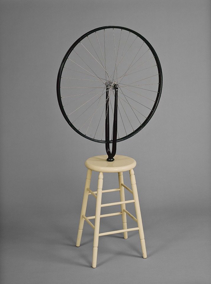 Marcel Duchamp, “Bicycle Wheel,” 1913. Photo: NGC. Courtesy National Gallery of Canada, Ottawa. Copyright: Association Marcel Duchamp / ADAGP, Paris / SOCAN, Montreal (2022)

