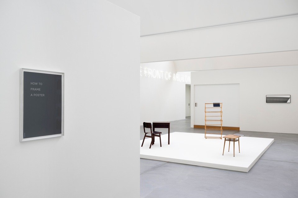 Exhibition view, John Wood & Paul Harrison, *Love Songs for Desperados*, von Bartha, Basel
