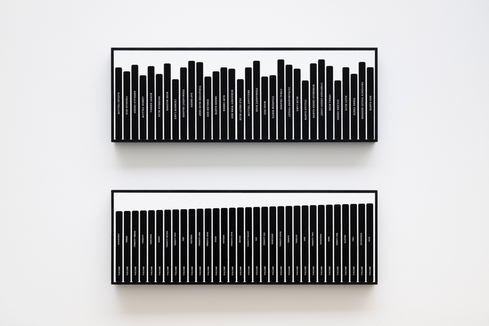 Exhibition view, John Wood & Paul Harrison, *Love Songs for Desperados*, von Bartha, Basel
