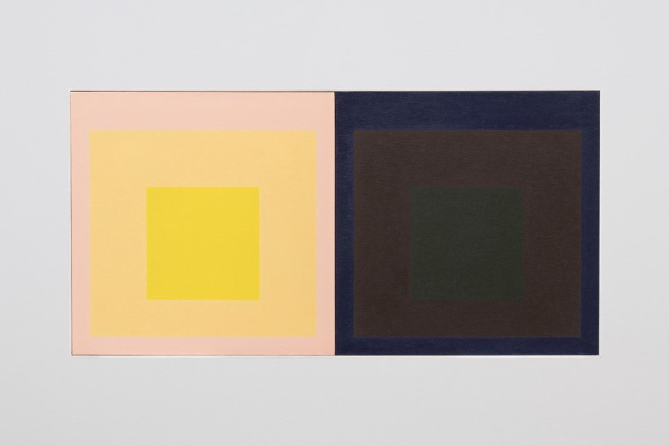 Aurélie Nemours

“Sokaris Le Caché (diptyque droite) / Sokaris L'Acclamant (diptyque gauche),” 1971

Oil on canvas

80 x 80 cm
